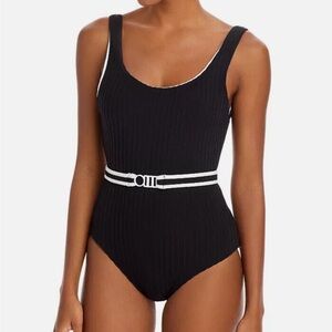 Solid & Striped Reversible One Piece